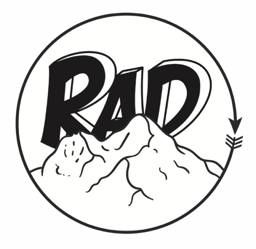 Rad Adventure Dude logo