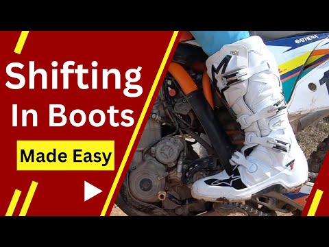 Video thumbnail: How To Shift A Dirt Bike With Boots