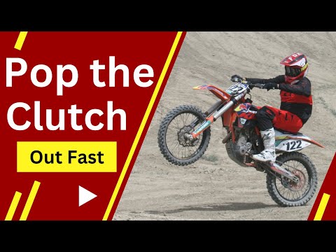 Video thumbnail: How to pop the clutch on a dirt bike without looping out